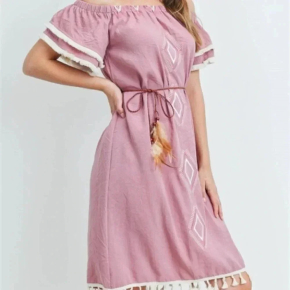 MAUVE DRESS - Picture 6 of 6